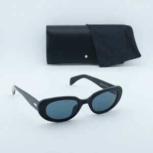 Rag & Bone RNB1061/S 0807 IR Cat Eye Sunglasses - Black/Grey